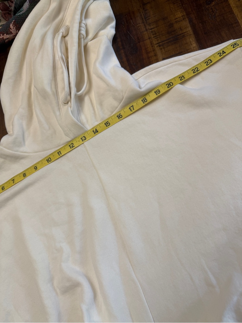 NWT The Drop Cream Oversized Hoodie Size L - Picture 9 of 12